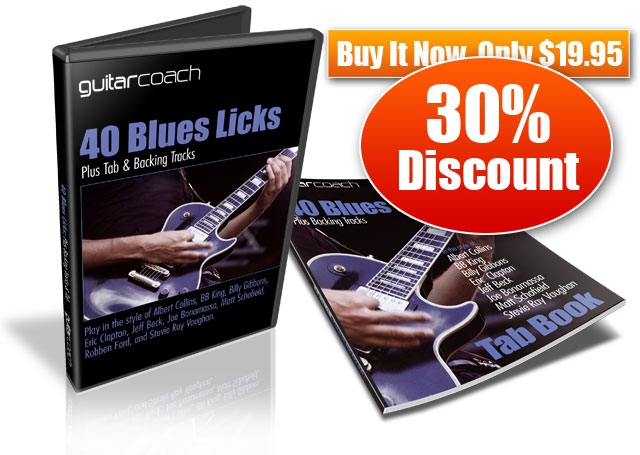 Blues Licks DVD Offer