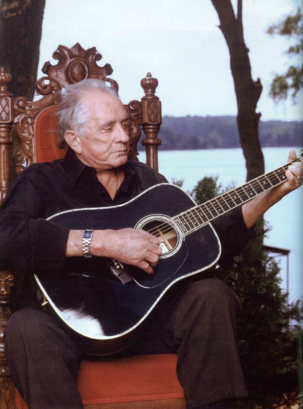 johnny cash with guitar