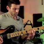 Mike Deiure Playing Guitar